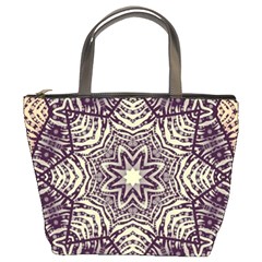 Crazy Beautiful Abstract  Bucket Handbag