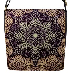 Crazy Beautiful Abstract  Flap Closure Messenger Bag (small)