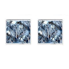 Abstract Of Frozen Bush Cufflinks (square)