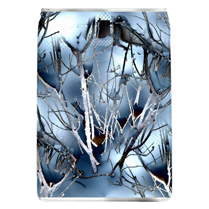 Abstract Of Frozen Bush Removable Flap Cover (Large)