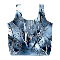 Abstract Of Frozen Bush Reusable Bag (l)