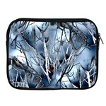 Abstract Of Frozen Bush Apple iPad Zippered Sleeve Front