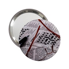 Crossword Genius Handbag Mirror (2 25 )