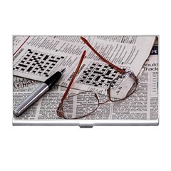 Crossword Genius Business Card Holder