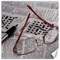 Crossword Genius Canvas 20  X 20  (unframed)