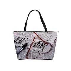 Crossword Genius Large Shoulder Bag by StuffOrSomething