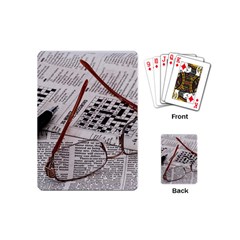 Crossword Genius Playing Cards (mini) by StuffOrSomething