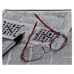 Crossword Genius Cosmetic Bag (xxxl) by StuffOrSomething