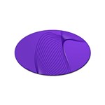 Twisted Purple Pain Signals Sticker 10 Pack (Oval) Front