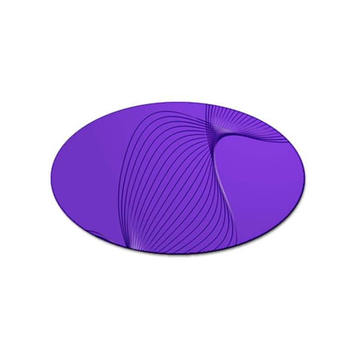 Twisted Purple Pain Signals Sticker 10 Pack (Oval)