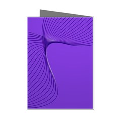 Twisted Purple Pain Signals Mini Greeting Card (8 Pack) by FunWithFibro