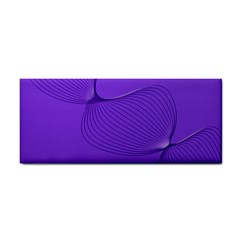 Twisted Purple Pain Signals Hand Towel