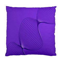 Twisted Purple Pain Signals Cushion Case (single Sided)  by FunWithFibro