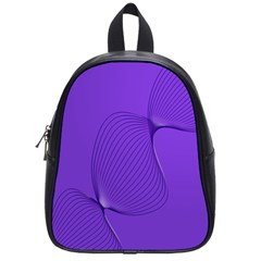 Twisted Purple Pain Signals School Bag (small) by FunWithFibro