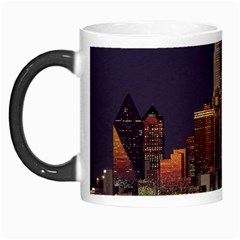 Dallas Skyline At Night Morph Mug by StuffOrSomething