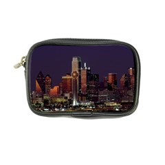 Dallas Skyline At Night Coin Purse