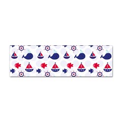 Nautical Sea Pattern Bumper Sticker 100 Pack