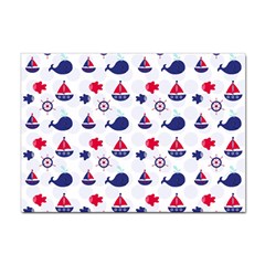 Nautical Sea Pattern A4 Sticker 10 Pack by StuffOrSomething