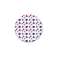 Nautical Sea Pattern Golf Ball Marker by StuffOrSomething