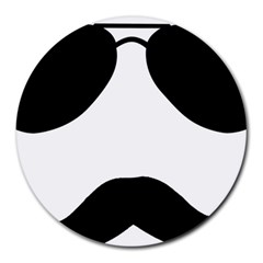 Aviators Tache 8  Mouse Pad (round)