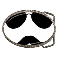 Aviators Tache Belt Buckle (oval)