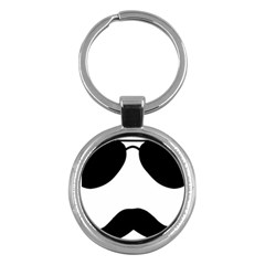 Aviators Tache Key Chain (round)