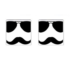 Aviators Tache Cufflinks (square)