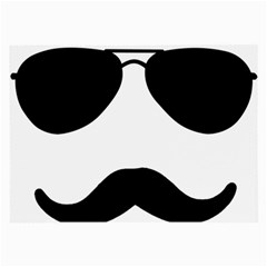 Aviators Tache Glasses Cloth (large)