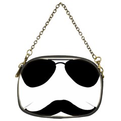 Aviators Tache Chain Purse (one Side)