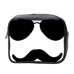 Aviators Tache Mini Travel Toiletry Bag (two Sides)