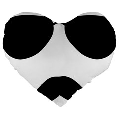 Aviators Tache 19  Premium Heart Shape Cushion