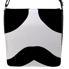 Aviators Tache Flap Closure Messenger Bag (small)