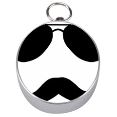 Aviators Tache Silver Compass