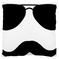 Aviators Tache Large Flano Cushion Case (two Sides)