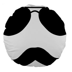 Aviators Tache 18  Premium Flano Round Cushion 