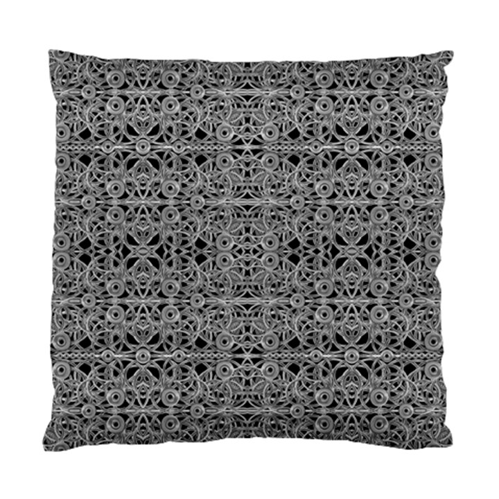 Cyberpunk Silver Print Pattern  Cushion Case (Single Sided) 