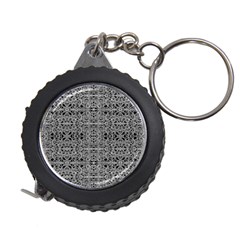 Cyberpunk Silver Print Pattern  Measuring Tape