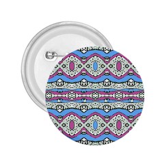 Aztec Style Pattern In Pastel Colors 2 25  Button by dflcprints