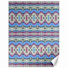 Aztec Style Pattern In Pastel Colors Canvas 12  X 16  (unframed)