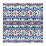 Aztec Style Pattern in Pastel Colors Glasses Cloth (Medium) Front