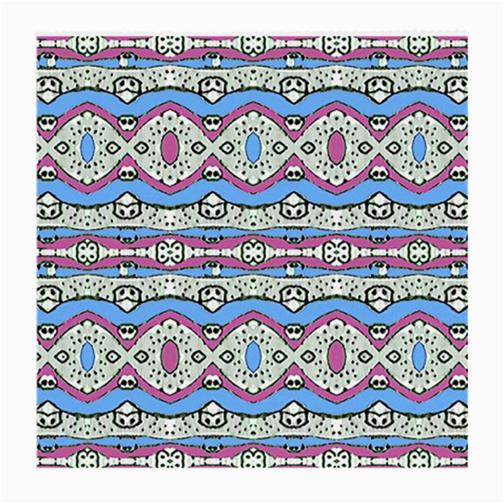 Aztec Style Pattern in Pastel Colors Glasses Cloth (Medium)