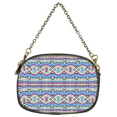 Aztec Style Pattern In Pastel Colors Chain Purse (one Side) by dflcprints