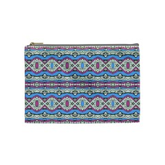 Aztec Style Pattern In Pastel Colors Cosmetic Bag (medium) by dflcprints