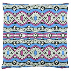 Aztec Style Pattern In Pastel Colors Large Cushion Case (single Sided)  by dflcprints