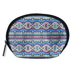 Aztec Style Pattern In Pastel Colors Accessory Pouch (medium) by dflcprints