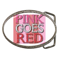 Image Belt Buckle (oval)