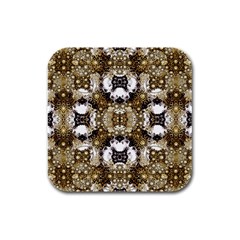 Baroque Ornament Pattern Print Drink Coasters 4 Pack (square) by dflcprints