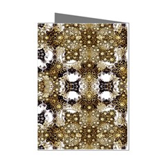 Baroque Ornament Pattern Print Mini Greeting Card (8 Pack) by dflcprints