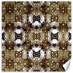 Baroque Ornament Pattern Print Canvas 12  X 12  (unframed)