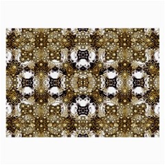 Baroque Ornament Pattern Print Glasses Cloth (large)